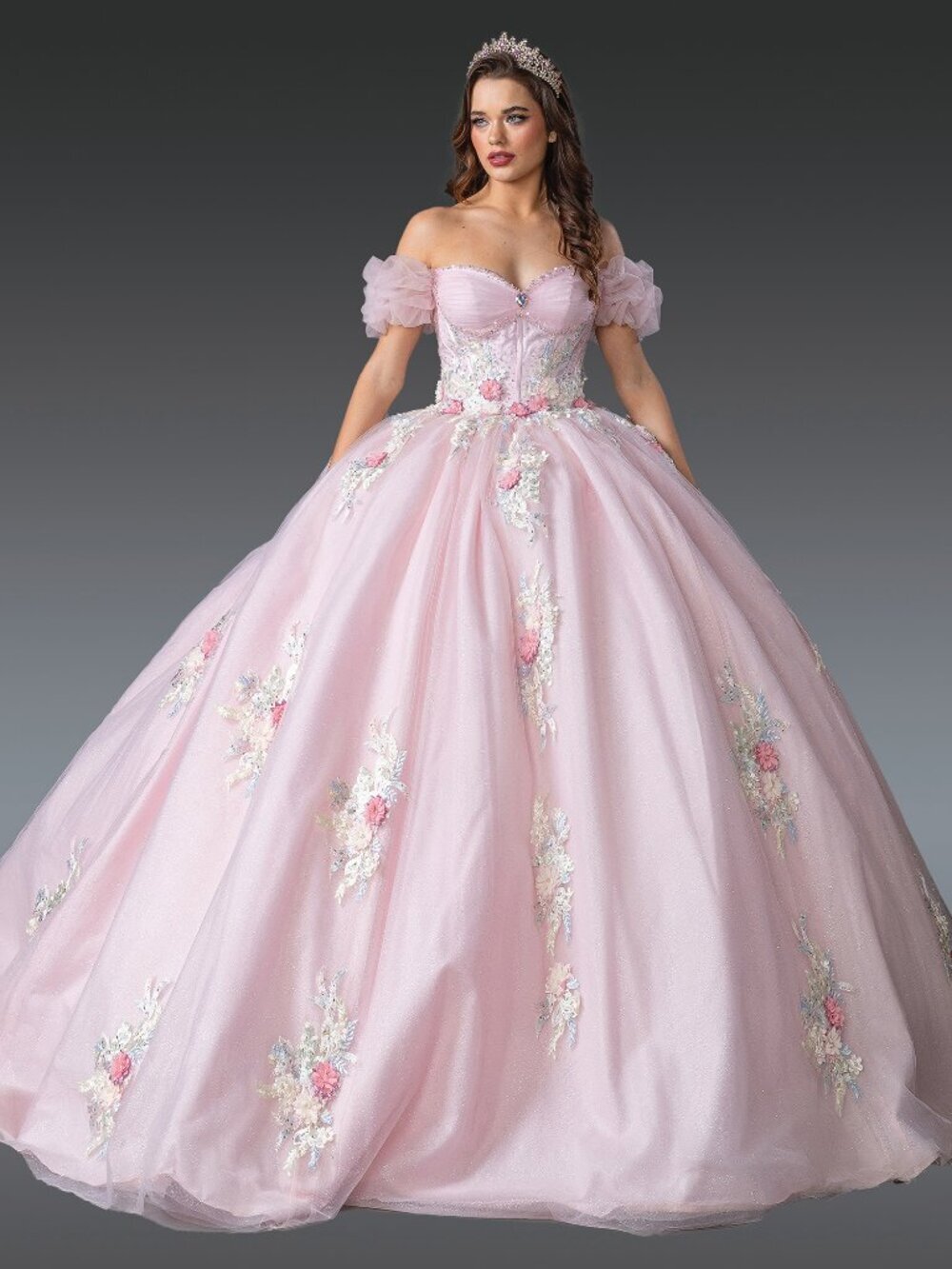 NEW BLUSH Evening Gown Floor Length Formal Elegant Stunning 1900